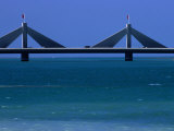 Sheikh Isa Bin Sulman Causeway Manama, Al Manamah, Bahrain Photographic Print by Phil Weymouth