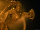 Detail of Fontana Delle Naiadi at Night on Piazza Della Repubblica, Rome, Italy Photographie par Martin Moos