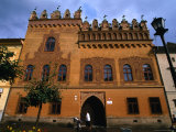 Facade of Thurzov Dom (1532) Features a Spis Renaissance Attic, Levoca, Slovakia Photographic Print by Martin Moos
