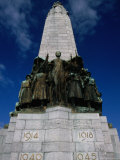 War Memorial Outside Palace of Justice, Brussels, Belgium Photographic Print by Martin Moos