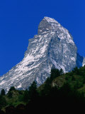 Peak of Matterhorn, Zermatt, Switzerland Photographie par Chris Mellor