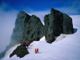 Snowmobile Trip to Midfellsegg on Vatnajokull Icecap, North of Skaftafell National Park, Iceland Photographic Print by Cornwallis Graeme
