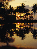 Sunset Over Khlong Phrang Hat, Trat, Thailand Photographie par Richard Nebesky