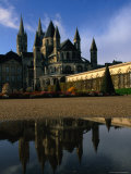 Abbeye Aux Hommes, or Abbey for Men, and Eglise St. Etienne, Caen, France Photographie par Martin Moos