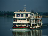New Ferry to Pa-An-Mawlamyin, Mawlamyaing, Mon State, Myanmar (Burma) Photographic Print by Bernard Napthine