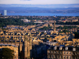 Royal Botanic Gardens, River Forth and the Church of St. Paul, Edinburgh, Scotland Photographie par Jonathan Smith