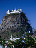 Monasteries, Stupas and Shrines on Mt. Popa, Mt. Popa, Myanmar (Burma) Photographic Print by Ryan Fox
