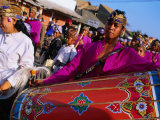 Wedding Musicians on Parade in Selong, Indonesia Photographic Print by John Banagan