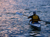 Kayaking from the Downtown Boathouse, New York City, New York, USA Photographie par Angus Oborn