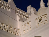 Detail of Al-Muhdar Mosque, Tarim, Yemen Photographic Print by Bethune Carmichael
