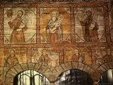 Frescoes on Interior Wall of Church on the Hill, Sighetu Marmatiei, Maramures, Romania, Photographie par Diana Mayfield
