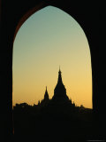 Ananda Temple at Sunrise, Bagan, Mandalay, Myanmar (Burma) Photographic Print by Bernard Napthine