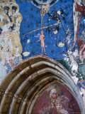 Frescoes by Toma of Suceava Dating Back to 1535, Humor Monastery, Suceava, Romania, Photographic Print by Diana Mayfield