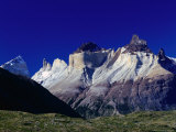 Cuernos Del Paine Mountain, Torres Del Paine National Park, Chile Photographic Print by Brent Winebrenner