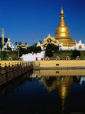 Maha Wizaya Pagoda, Yangon, Myanmar (Burma) Photographie par Bernard Napthine