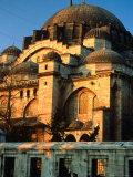 Dome of Suleymaniye Mosque, Istanbul, Turkey Photographic Print by Jeff Greenberg