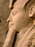 Statue at Chapel of Re-Harakhti at the Great Temple, Abu Simbel, Egypt Photographic Print by Jane Sweeney