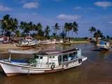 Boats on Lagoon, Marang, Terengganu, Malaysia Photographic Print by Richard I'Anson