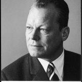Willy Brandt Serious Photographic Print