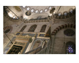 Interior Of The Suleymaniye Mosque, Istanbul Photographie par Rebecca Erol