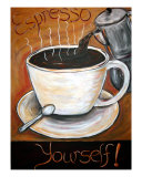 Espresso Yourself Impressão giclée por Angel Turner Dyke Espresso Yourself Impressão giclée por Angel Turner Dyke