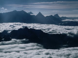 Aerial of Mountain Peaks of Karakoram Range, Karimabad, Pakistan Photographic Print by Richard I'Anson