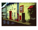 Rue, Quebec City Photographic Print by Alison Burke Griffiths