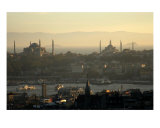 The Blue Mosque And Hagia Sophia Istanbul Turkey Photographic Print by Rebecca Erol