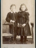 Children's Dress 1890s Fotografisk trykk av Henry Bonn