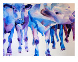 Dutch Cows Giclee Print by M. Dang