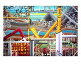In The City Giclee Print by Jerry Clovis
