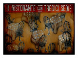 Il Ristorante Con Tredici Sedie Photographic Print by Christopher Camera