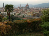 Aerial View of Florence Italy Fotografisk tryk af Keith Levit Aerial View of Florence Italy Fotografisk tryk af Keith Levit