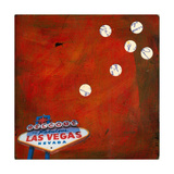 Retro Vegas Photographic Print by Jan Weiss