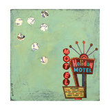 Retro Motel Photographic Print by Jan Weiss