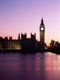 Big Ben at Dusk in London, England Photographic Print