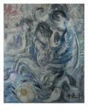 Football Players Photographic Print by Chieko Toyoda