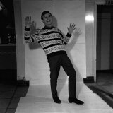 Gerry Marsden of Gerry and the Pacemakers, December 1963 Fotografisk tryk