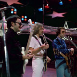 The Rubettes Pop Group Ion the LWTV Show Supersonic, December 1976 Photographie
