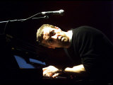 Chris Martin,chanteur de Coldplay, Concert "One Big No" contre la guerre en Irak, Shepherds Bush Empire, Londres, mars 2003 Photographie