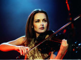 Sharon Corr of the Corrs Concert SECC Glasgow, January 2001 Fotografie-Druck