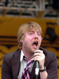 Kaiser Chiefs on NME Stage, T in the Park Concert, July 2005 Lámina fotográfica