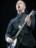 Coldplay's Chris Martin on Stage on Saturday Night, V Festival 2003 Chelmsford Photographie
