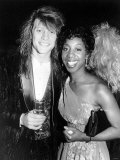 Oleta Adams and Jon Bon Jovi Photographie