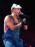 Eminem Rap Star in Concert at the London Arena, February 2001 Photographic Print