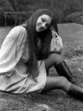 Jane Seymour at Pinewood Studios, April 1973 Photographic Print