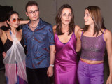 Dundalk Supergroup, the Corrs at Launch of Millennium Celebrations Northern Ireland Sep 1999 Fotografie-Druck