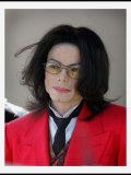 Michael Jackson Arrives at the Santa Maria Court House, March 2005 Fotografie-Druck