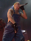 Eminem Rap Star in Concert at the London Arena, February 2001 Photographic Print