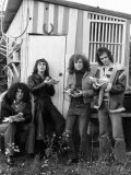 Slade on Location of Flame, 1974 Fotografisk tryk